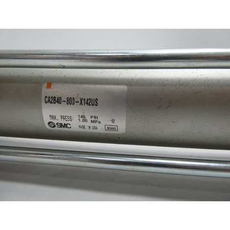 Smc 40Mm 145Psi 800Mm Double Acting Pneumatic Cylinder CA2B40-800-X142US